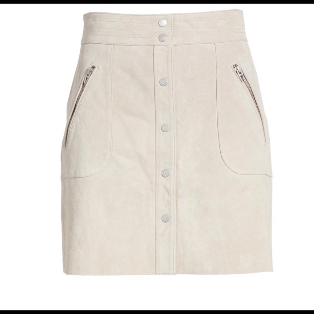 NWT Blank NYC suede skirt